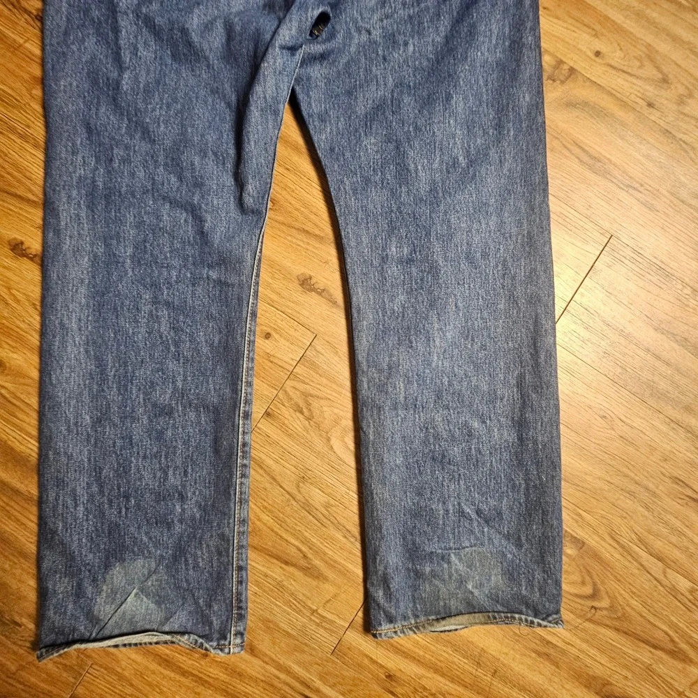Levi's 501 Original Fit Straight Jeans Button Fly Mens 40x30 Capsule‎ Wardrobe